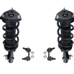 Front Struts & Links For 07-08 G35X 09-10 G37X 11-12 G25X 4DR All Wheel Drive