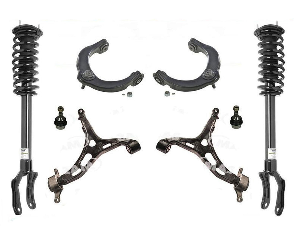 Front Struts Lower & Upper Control Arms For Grand Cherokee 3.6L RWD 2011-2015 - Photo 1