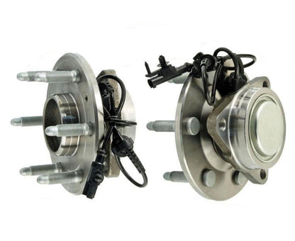 (2) Front Wheel Hub Bearings For 07-13 Silverado 1500 Rear Wheel Drive