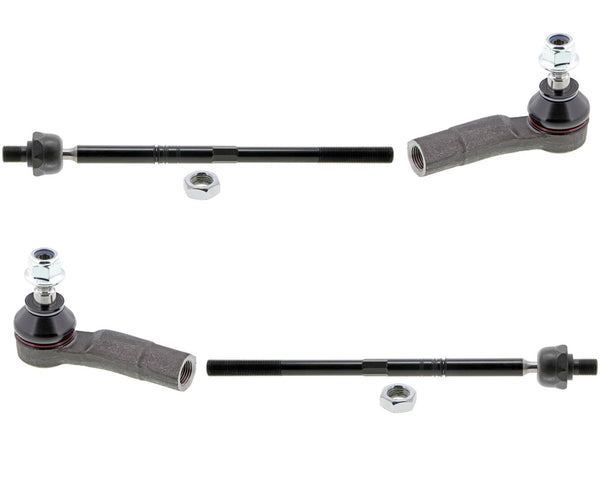 Mevotech Front Inner & Outer Tie Rods For Volkswagen Taos 2022 2023