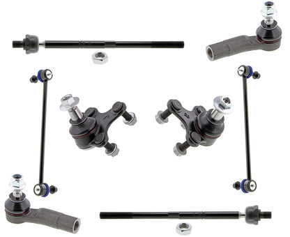 Mevotech Front Tie Rods Ball Joints & Links For Volkswagen Taos 2022 2023