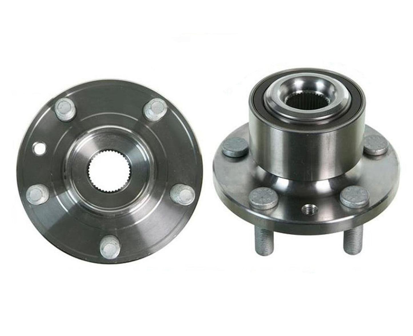 (2) Front Wheel Bearing and Hub Assembly for Land Rover LR2 2008-2015