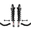 For 2007 2010 2017 Jeep Compass Rear Lateral Link Toe Links Coil Spring Struts