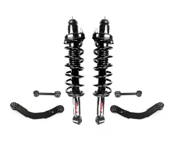 For 2007 2010 2017 Jeep Compass Rear Lateral Link Toe Links Coil Spring Struts