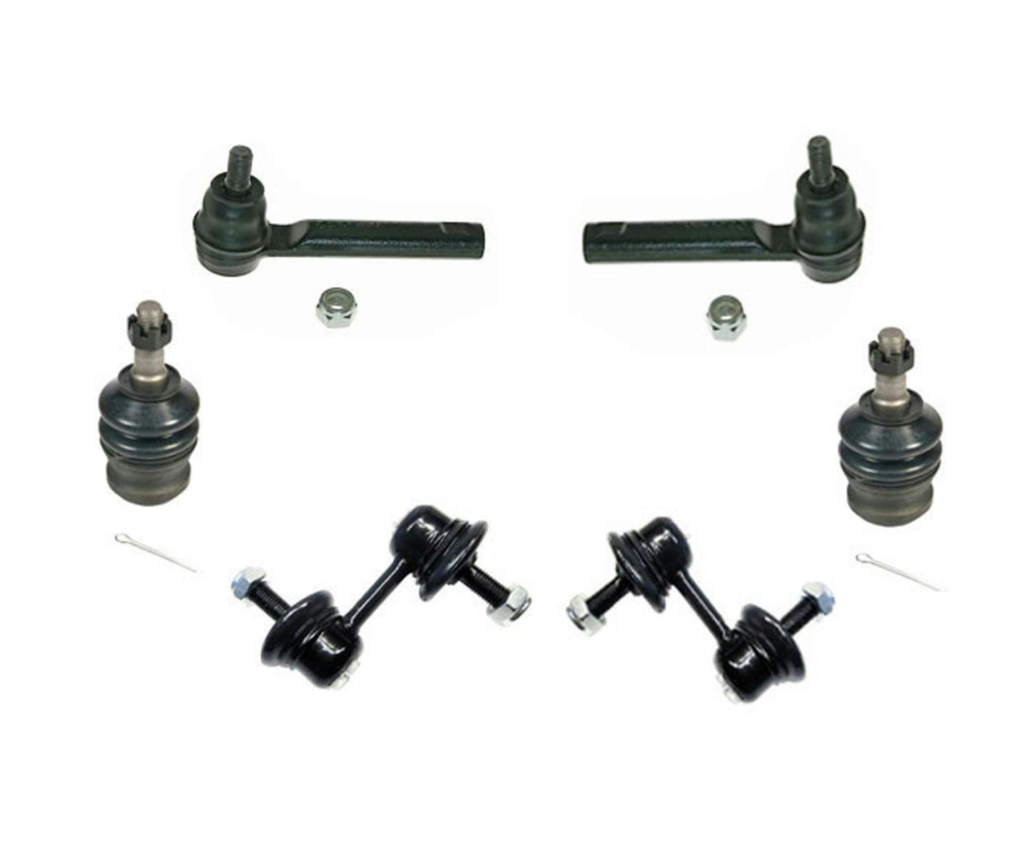 Front Tie Rods Lower Ball Joints Sway Bar Links For Subaru Impreza 2002-2015