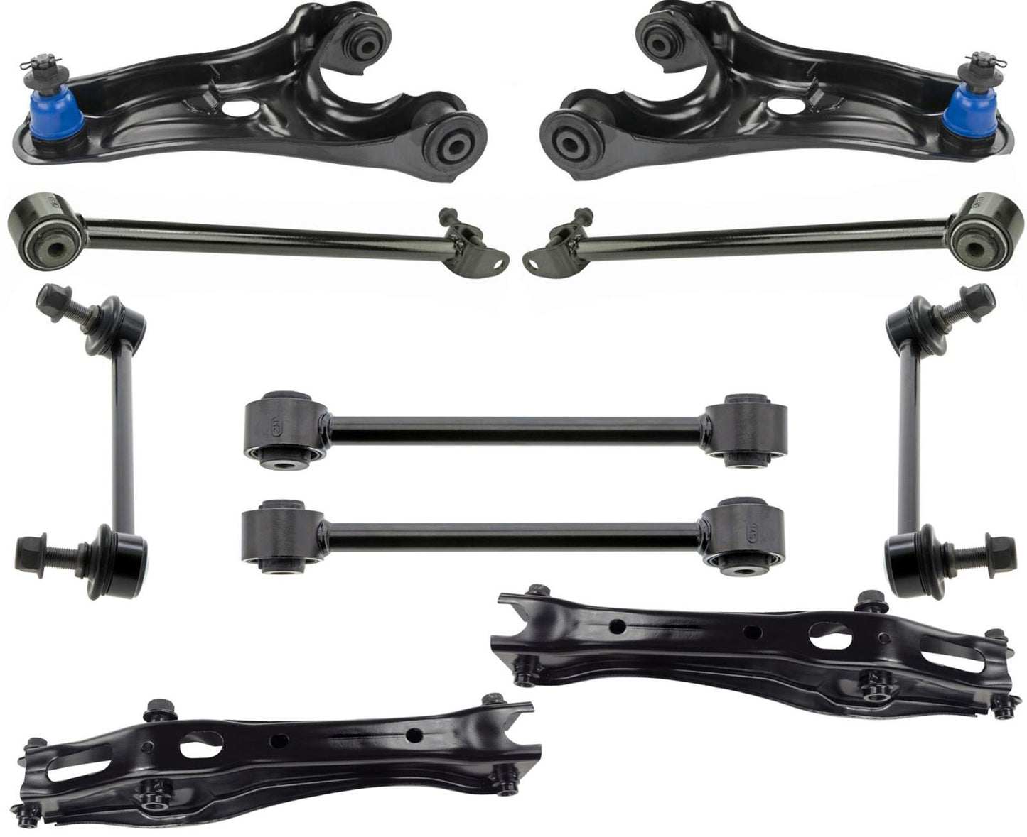 Mevotech Rear Control Arms W/ Ball Joints & Sway Bar Links For MDX 2022 2023