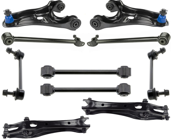 Mevotech Rear Control Arms W/ Ball Joints & Sway Bar Links For MDX 2022 2023