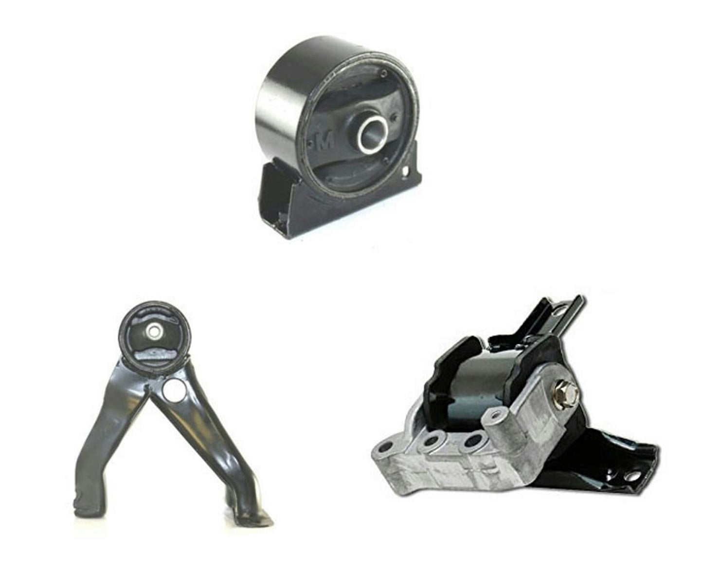 Soportes de motor delanteros y traseros para Mitsubishi Outlander 08-13 2.4L AWD SOLAMENTE 3PC