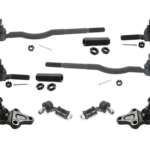 For 1989 1991 1992 1998 Tracker Inner Outer Tie Rods Ball Joints Sway Bar Links