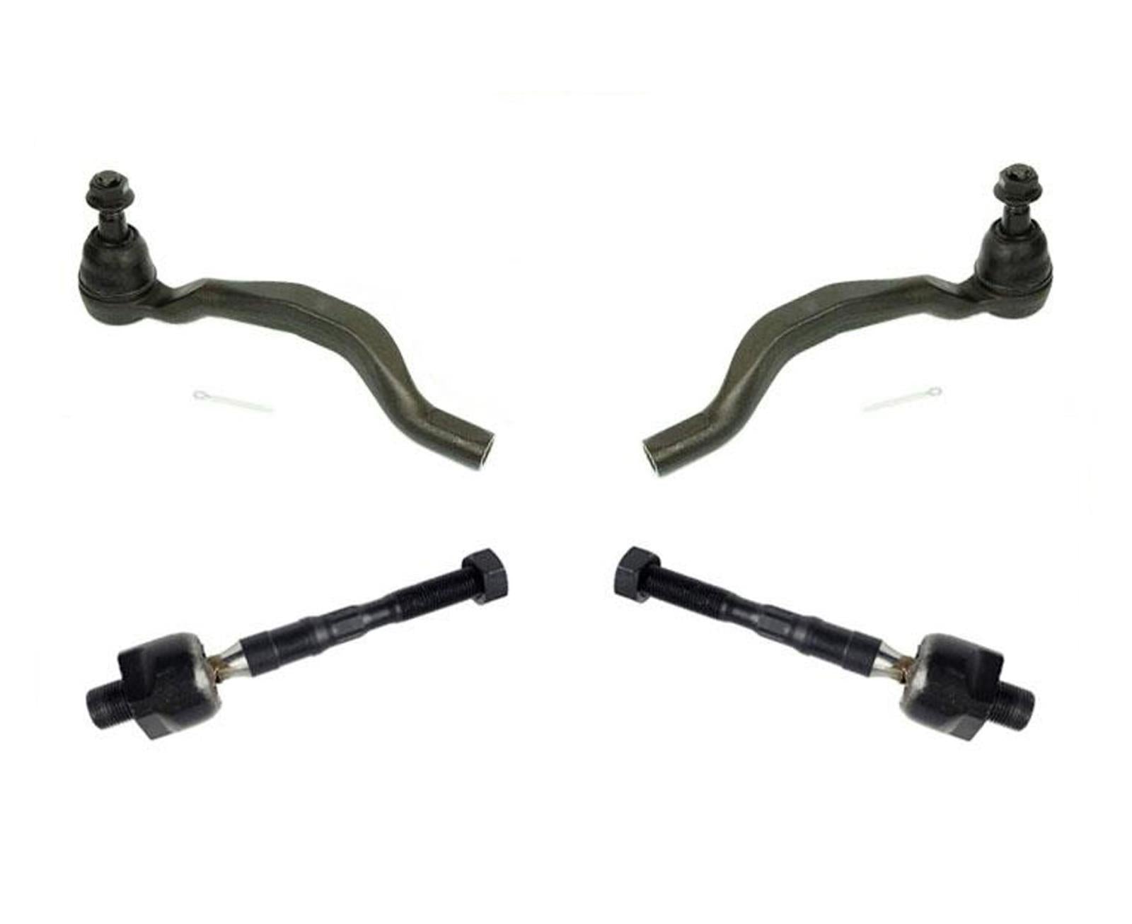 Varillas de acoplamiento delanteras interiores y exteriores para Infiniti 09-12 FX35 FX50, kit de 4 piezas