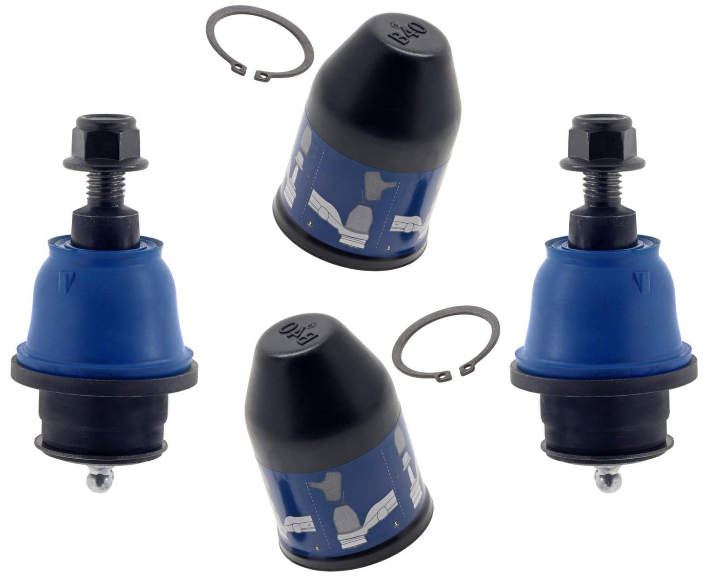 Mevotech Front Lower Ball Joints For Ford Ranger 2021-2023 W/ Steel Knuckles