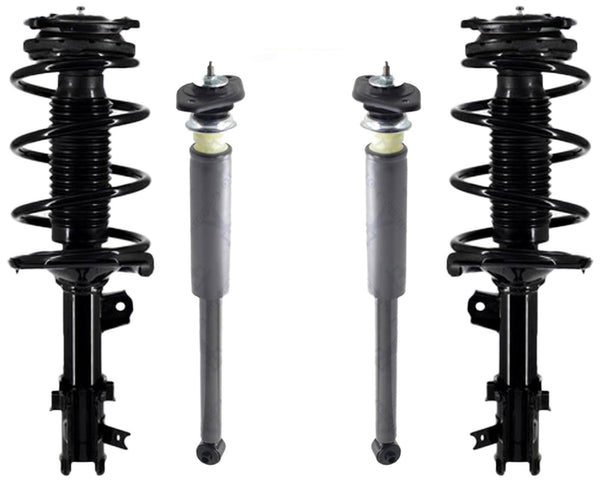 Front Complete Struts & Rear Complete Shocks For Kia Rio5 2006 2009 2010 2011