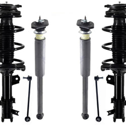 Front Struts Rear Shocks & Links For Hyundai Accent 2007 2008 2009 2010 2011