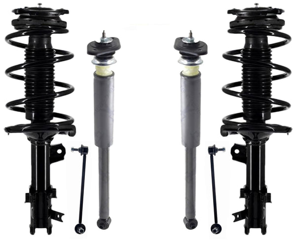 Front Complete Struts Rear Shocks & Links For Kia Rio5 2006 2008 2009 2010 2011