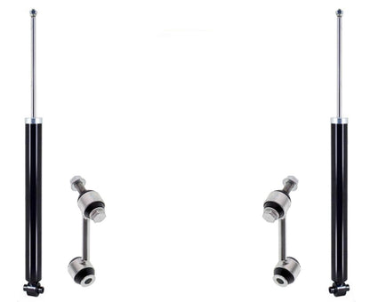 Rear Left & Right Shocks & Links For Infiniti QX30 2017-2019 Front Wheel Drive