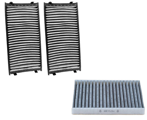 Primary & Recirculation Cabin Filter Pack For BMW X5 2007 2009 2011 2017 2018