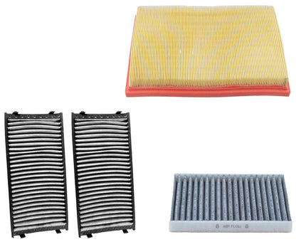 Air Filter Primary & Recirculation Cabin Filter For BMW X5 3.0L 2011 2015 2018