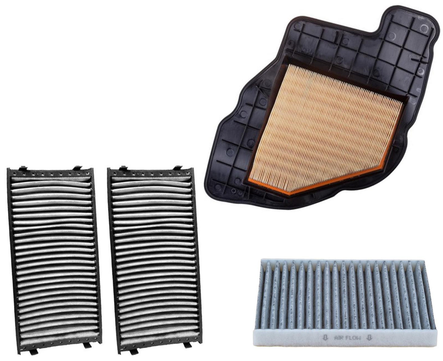 Air Filter Primary & Recirculation Cabin Filter For BMW X5 4.4L 2011 2012 2014