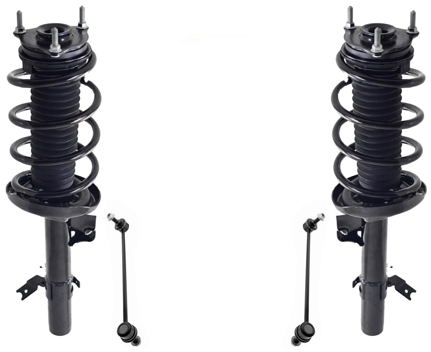 Front Struts Control Arms Tie Rods & Links For Passport 19-2023 All Wheel Drive