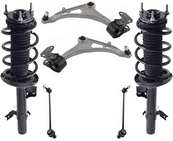 Front Struts Control Arms & Links For Passport 2019 2020 2023 Front Wheel Drive
