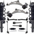 Front Struts Control Arms Tie Rods & Links For Passport 19-23 Front Wheel Drive