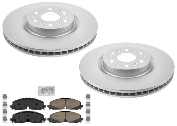 Ft Disc Brake Rotors Brake Pads for Cadillac XT5 XT6 2021-2023 345MM No Brem Bo