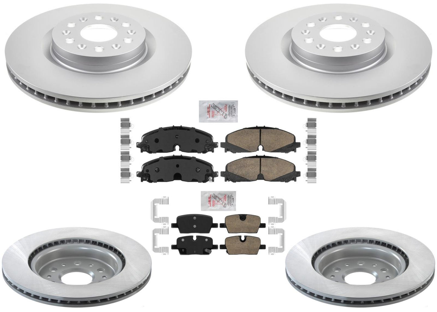 FR Disc Brake Rotors Brake Pads for Cadillac XT5 XT6 2021-2023 345MM No Brem Bo