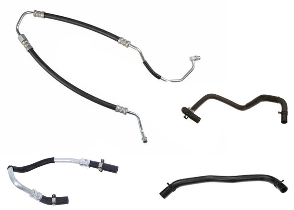 Power Steering Pressure Hose & Return Tube Hose For Ford F150 2010 4.6L Engine