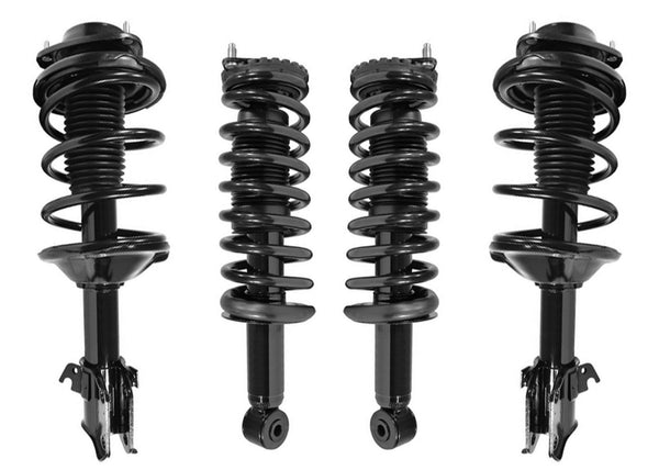 Front & Rear Complete Struts W/ Coil Spring for Subaru Legacy GT Sedan 2000-2002