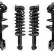 Front & Rear Complete Struts W/ Coil Spring for Subaru Legacy Sedan 2003-2004