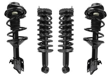 Front & Rear Complete Struts W/ Coil Spring for Subaru Legacy Sedan 2003-2004