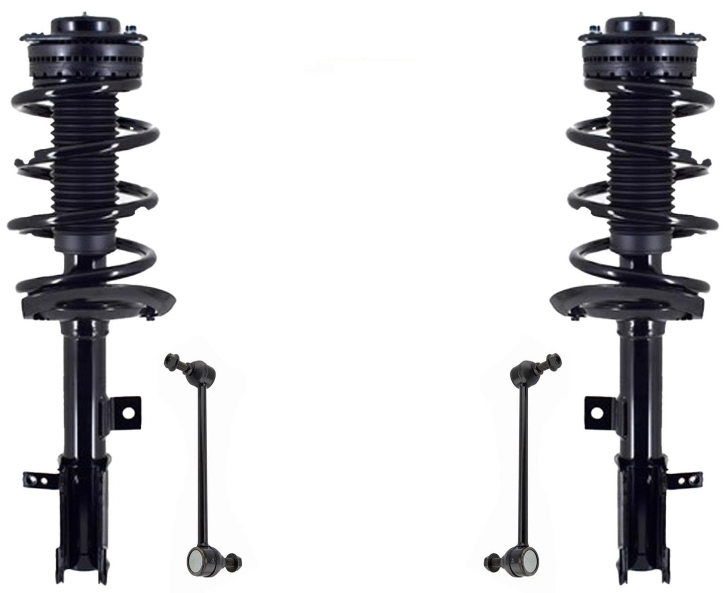 Front Complete Struts & Sway Bar Links For Dodge Journey 2.4L 2009 2010 2020