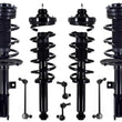 Front & Rear Complete Struts & Links For Journey 2.4L Front Wheel Drive 11-2020