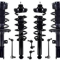 Front & Rear Complete Struts & Links For Journey 2.4L Front Wheel Drive 11-2020