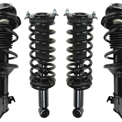 Front & Rear Complete Struts W/ Coil Spring for Subaru Legacy Wagon 2000-2004