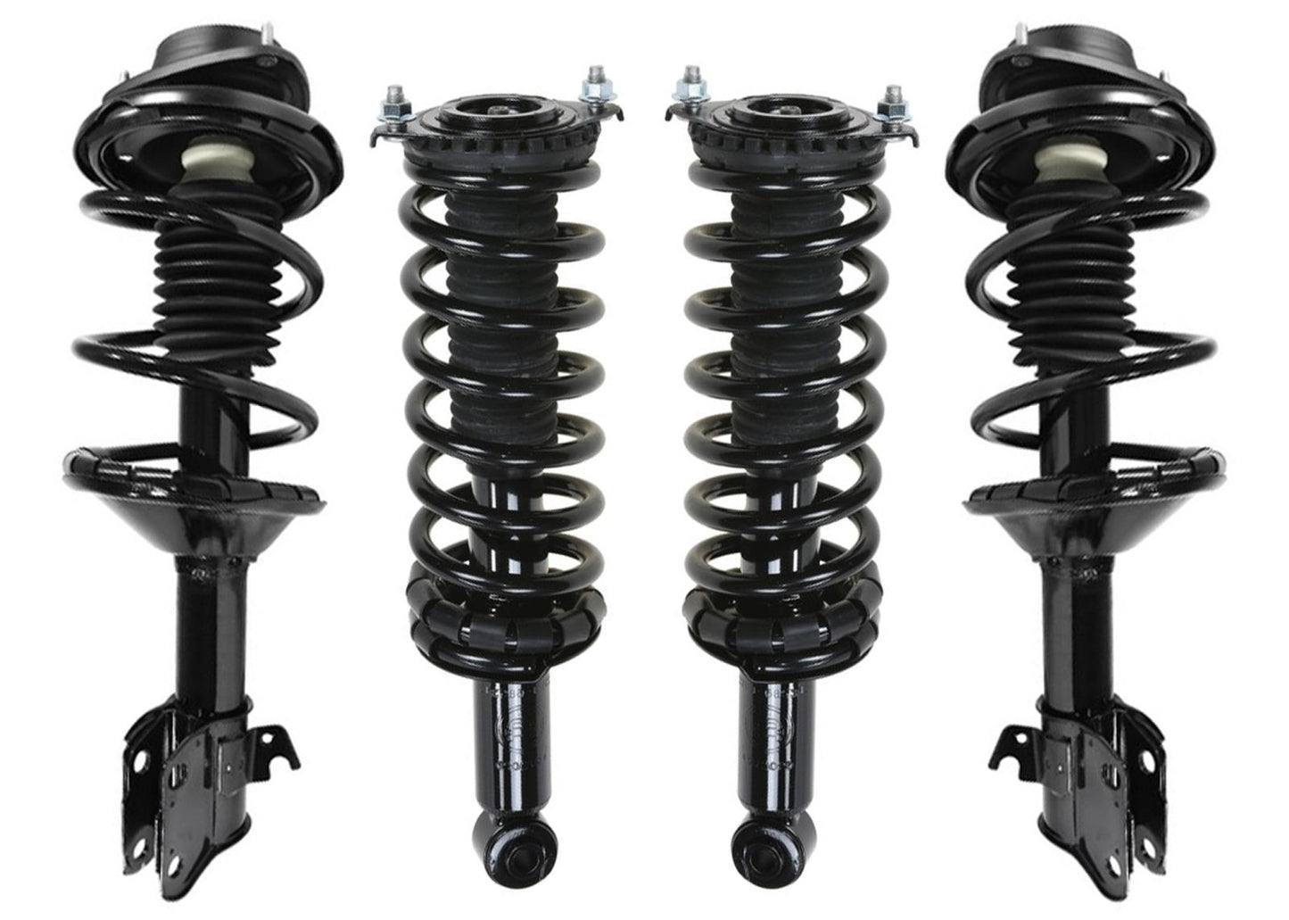 Front & Rear Complete Struts W/ Coil Spring for Subaru Legacy Wagon 2000-2004