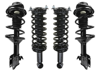 Front & Rear Complete Struts W/ Coil Spring for Subaru Legacy Wagon 2000-2004
