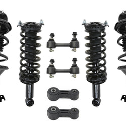 Front & Rear Complete Struts W/ Coil Spring for Subaru Legacy Wagon 2000-2004