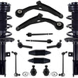 Front Struts Control Arms Ball Joints Tie Rods & Links For Journey V6 2009-2019