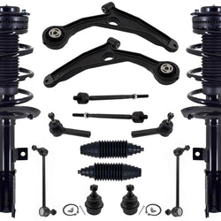 Front Struts Control Arms Ball Joints Tie Rods & Links For Journey V6 2009-2019