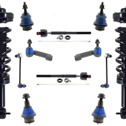 Front Struts Ball Joints Tie Rods & Links For Ford F-150 21-24 Rear Wheel Drive