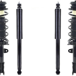 Front Complete Struts & Rear Shocks For Nissan Versa 2015 2016 2017 2018 2019