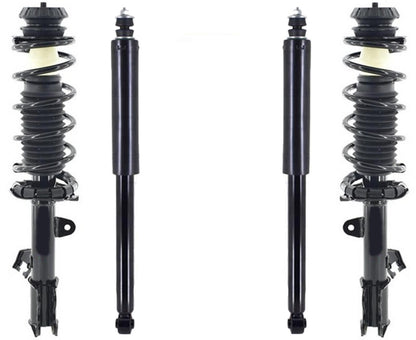 Front Complete Struts Links & Rear Shocks For Nissan Versa 2015 2016 2017 2019
