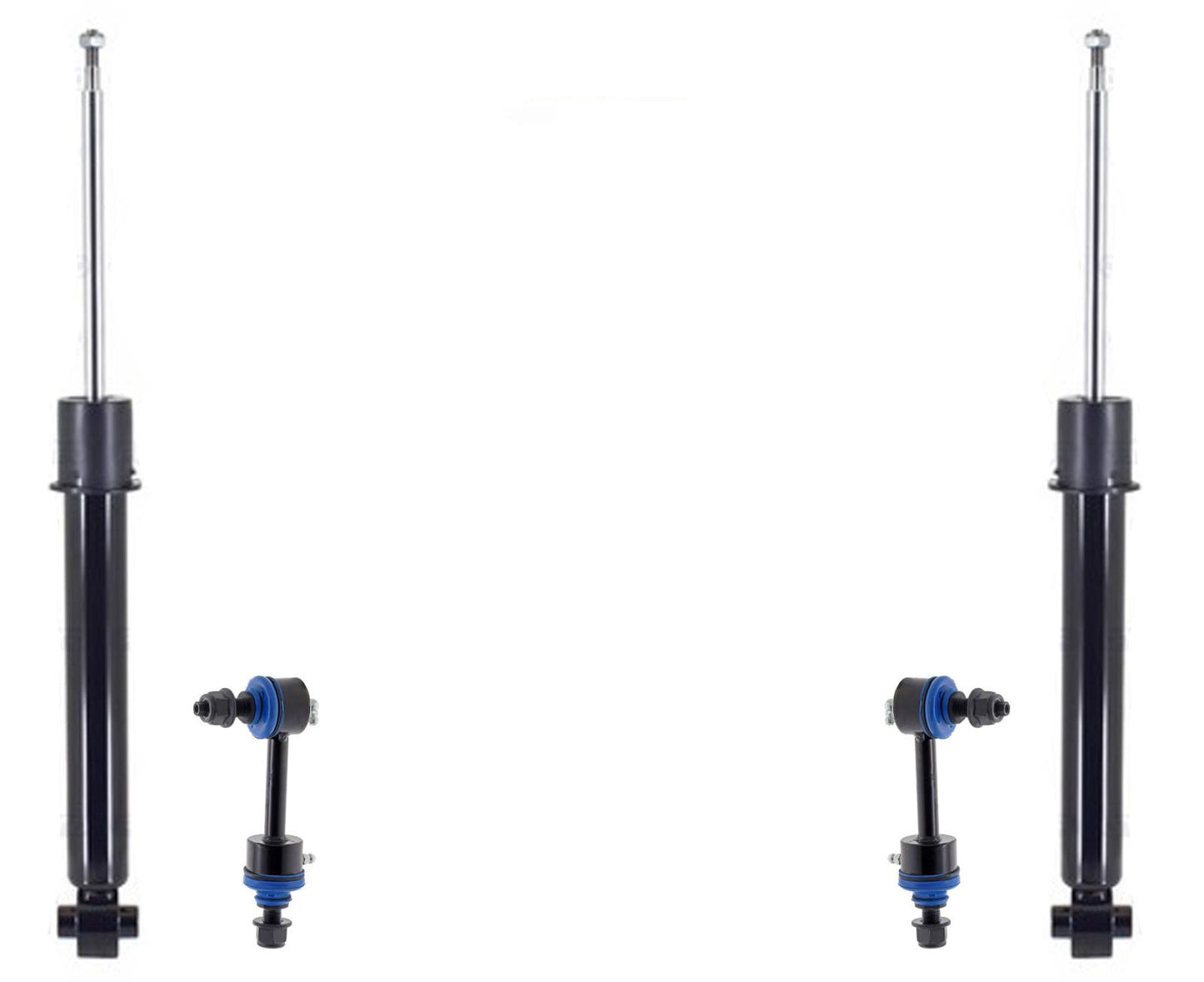 Rear Shocks & Links For Hyundai Palisades 2020-2024 Exc. Auto Level Suspension