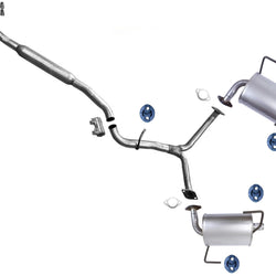 Exhaust System Res Pipe Mufflers For 2009-2011 Subaru Impreza 2.5 Natural 4Door
