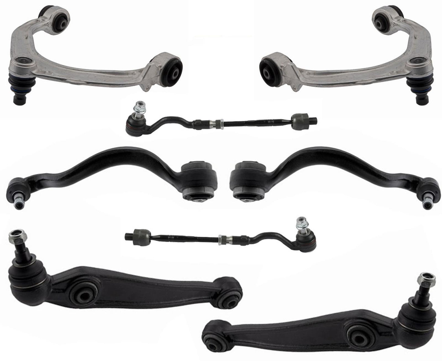 Front Upper Control Arms & Lower Rr Forward Control Arms For BMW X5 2007-2013