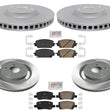 F&R Disc Brake Rotors Ceramic Disc Brake Pads For Hyundai Santa Fe Hybrid 21-24