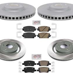 F&R Disc Brake Rotors Ceramic Disc Brake Pads For Hyundai Santa Fe Hybrid 21-24