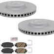 Front Disc Brake Rotors Ceramic Disc Brake Pads For Hyundai Santa Fe 2021 2024