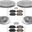 F&R Disc Brake Rotors Ceramic Disc Brake Pads For Hyundai Santa Fe 21-24 2.5L